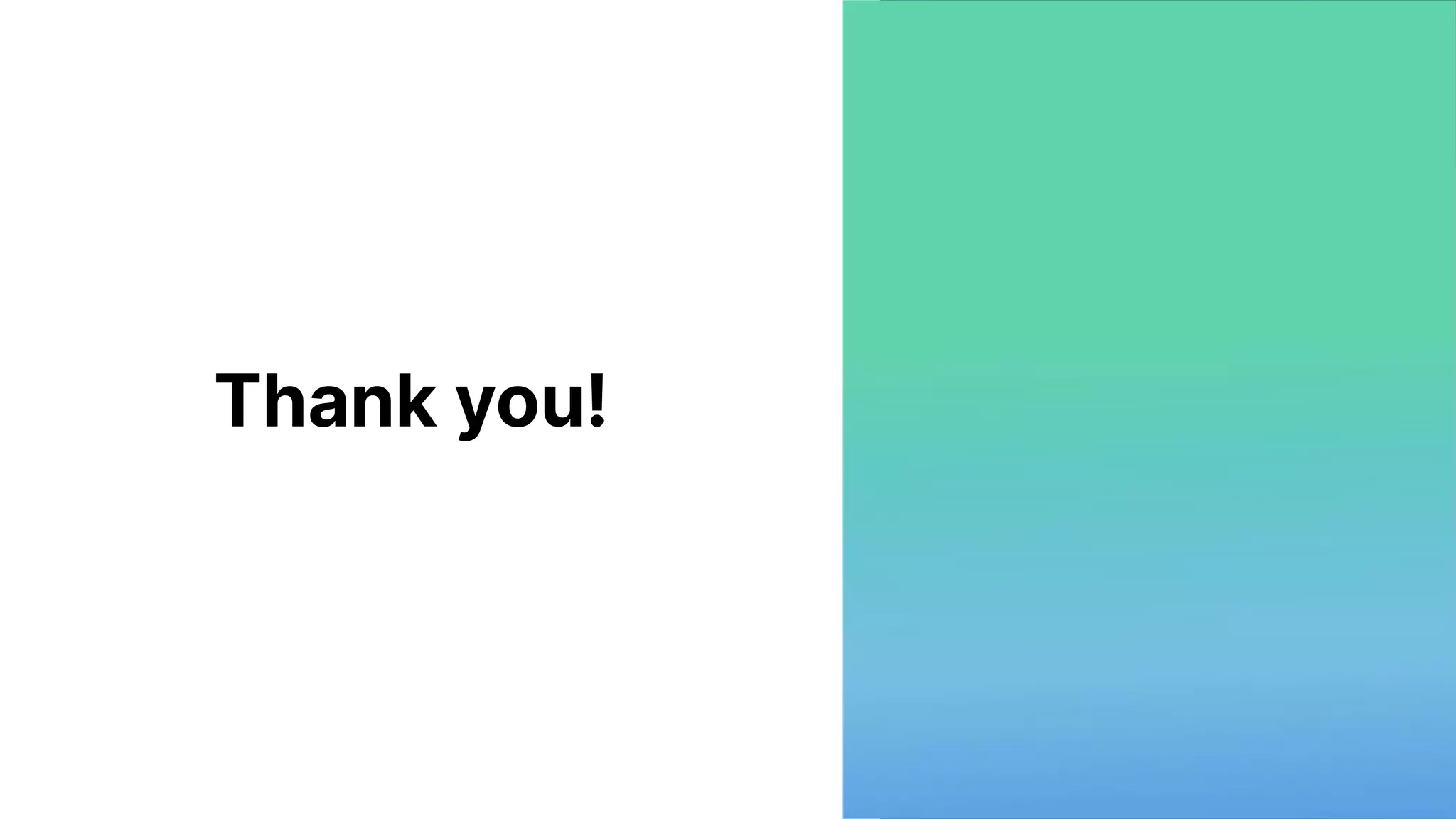Thank you! 