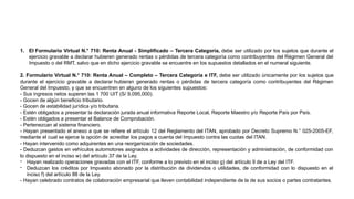 Guía Completa para la Declaración del Impuesto a la Renta 2025 en ...