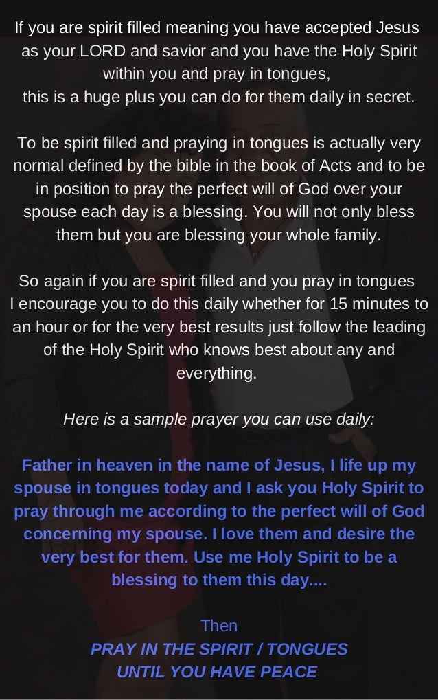 For Decree Over Married Declare Me \u0026 Blessings Couples