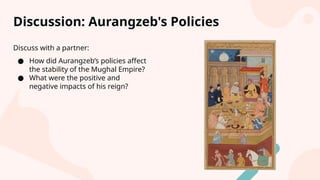 The Decline of the Mughal Empire and British Expansion in India | PPTX
