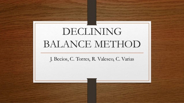 what is a declining balance