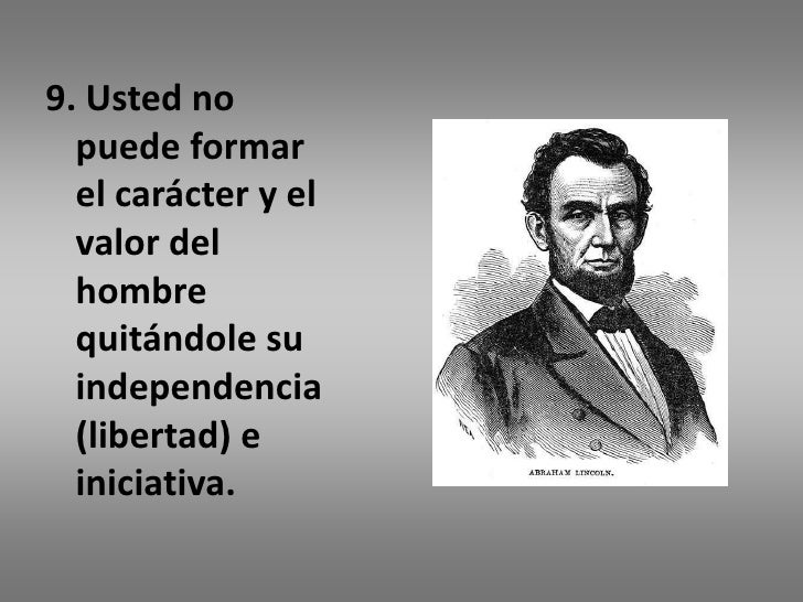 Decálogo de Abraham Lincoln