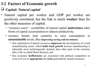 Economic models and growth theories in Development Economics part one ...