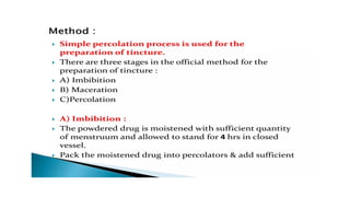 Decocation Process Decoction and Percolation Final PPT.pptx