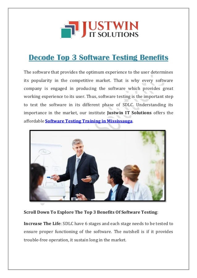 software testing software services