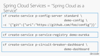 マイクロサービスに必要な技術要素はすべてSpring Cloudにある #DO07