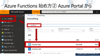 Azure Functions  Google Home, Amazon Echo, LINE Clova _k #decode19