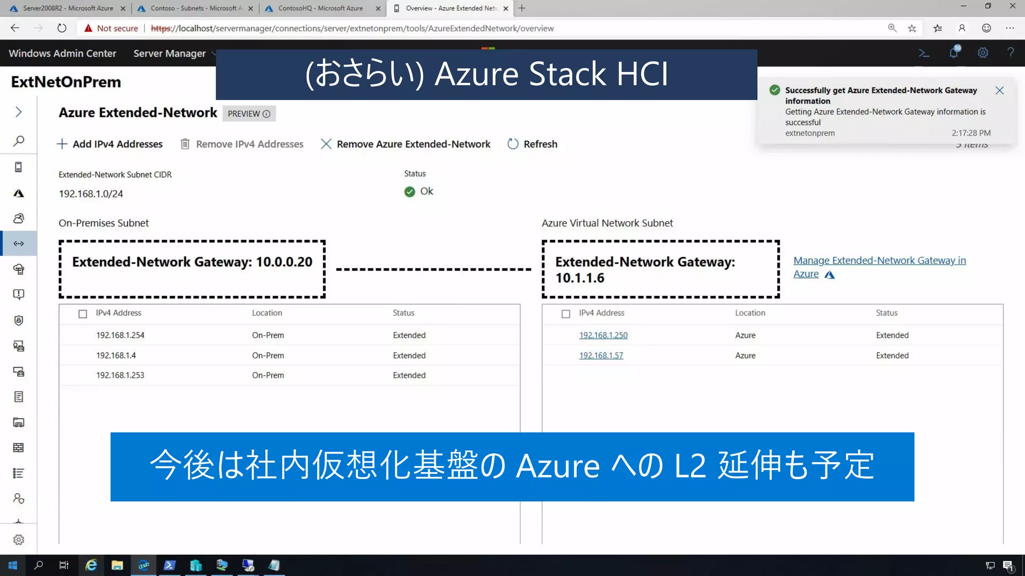 (おさらい) Azure Stack HCI
 