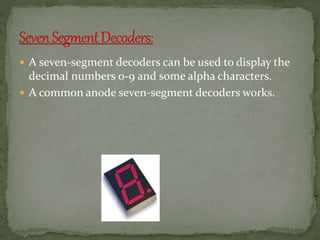 Seven Segment Decoders | PPT