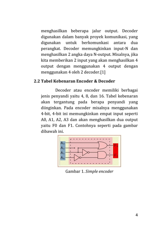 Decoder & Encoder | PDF