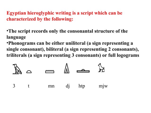 Decoding ancient engyptian writings 6.ppt