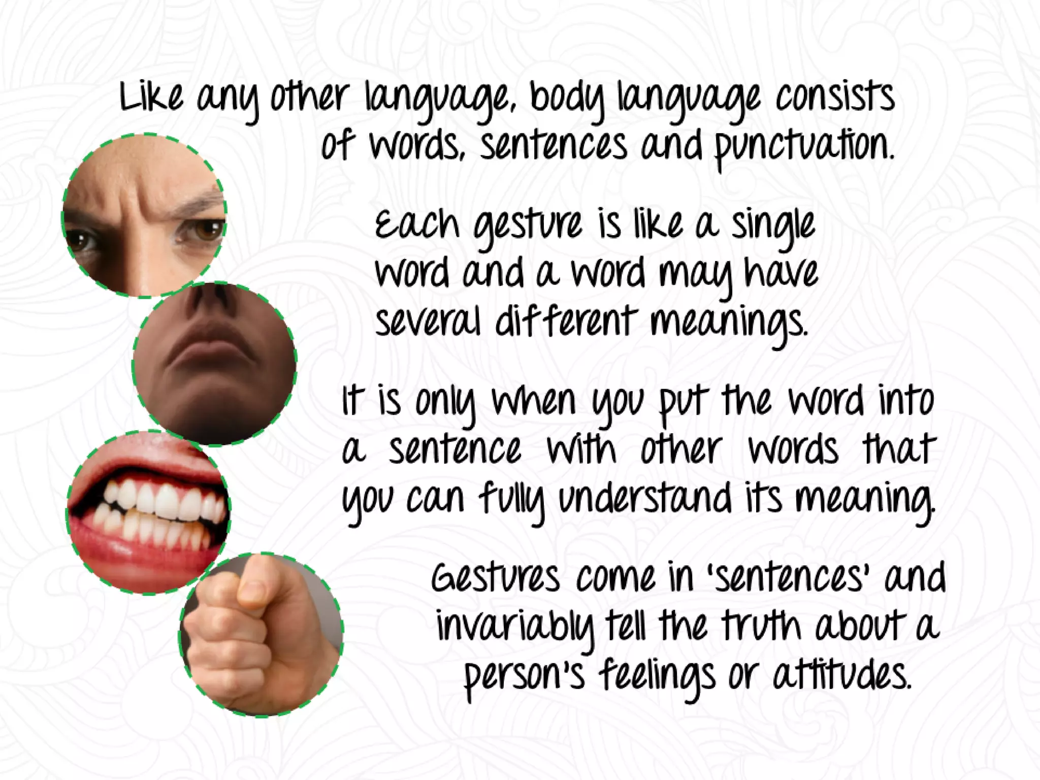 Decoding Body Language