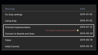 WTF took to months to the next commit?? 🤯
 
