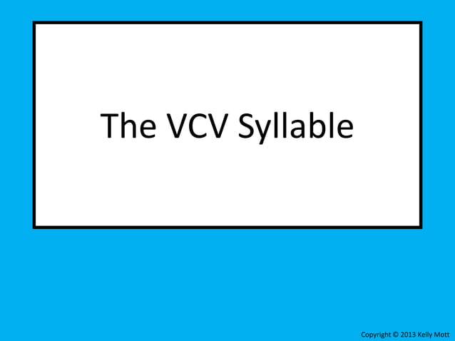 Decoding Unit 1 lesson 4 vcv and vccv | PPTX