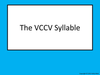 Decoding Unit 1 lesson 4 vcv and vccv | PPTX