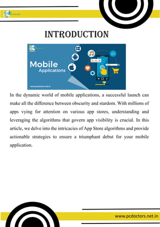 Decoding the App Store Algorithms: Strategies for Successful Mobile App ...