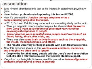 Decoding word association 2 jung wat and its relevance | PPT