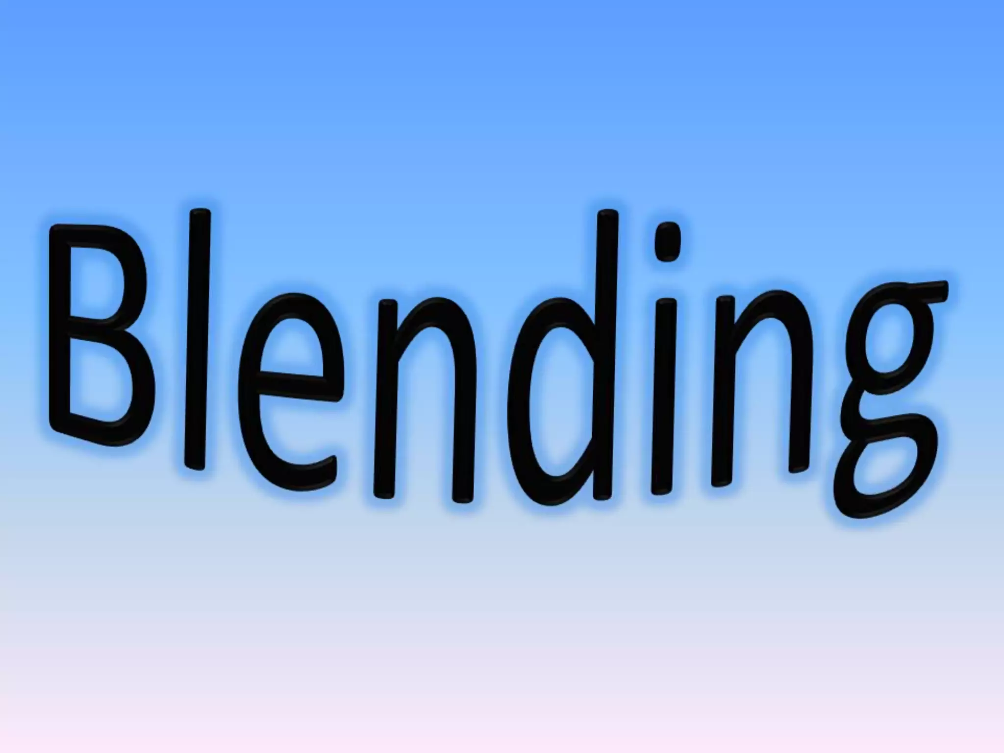 Blending