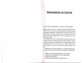 Decolando nas asas do louvor