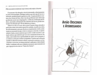 Decolando nas asas do louvor