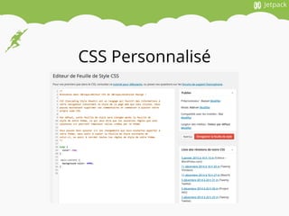 CSS Personnalisé
 