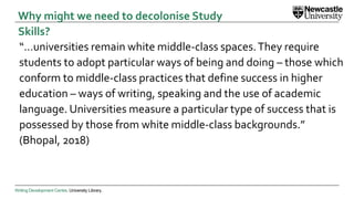 Decolonising study skills
