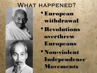 European Decolonization Decolonization Overview | PPT