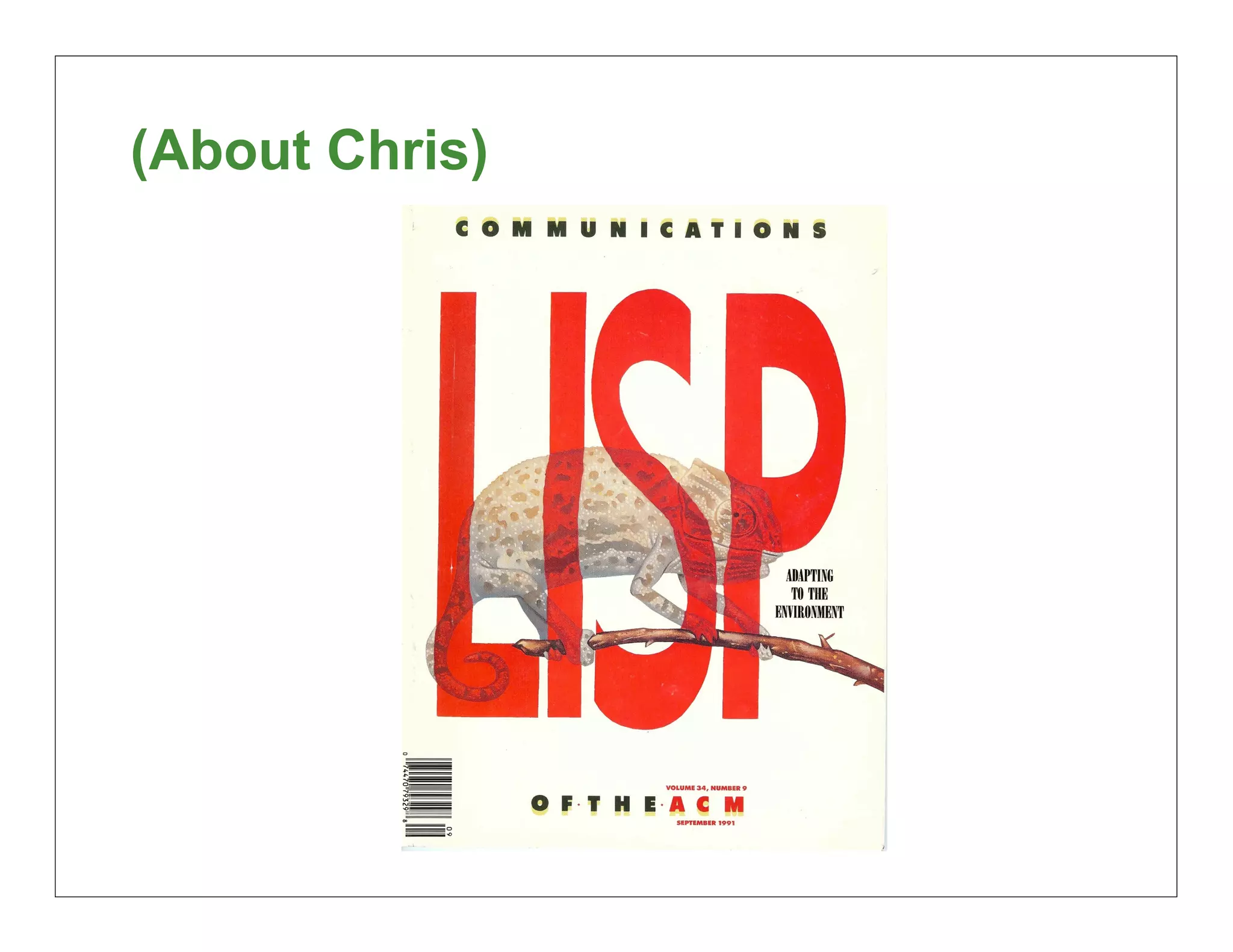 (About Chris)




                4
 