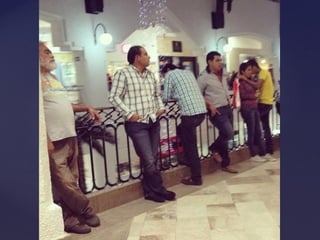 De compras con la esposa