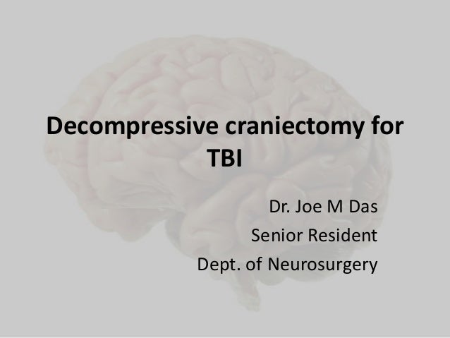 decompressive craniectomy in traumatic brain injury