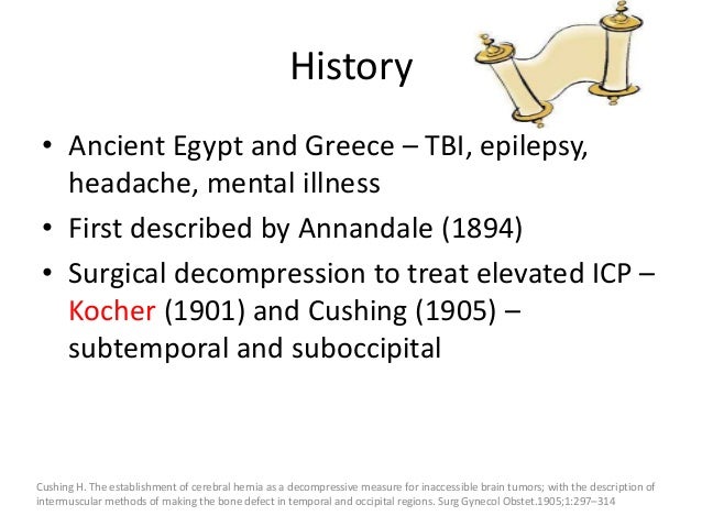 decompressive craniectomy in traumatic brain injury