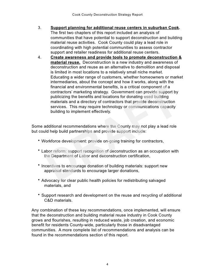 cook county deconstruction strategy