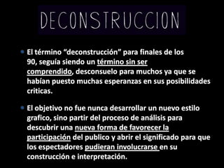 Caracteristicas del Diseño Grunge:Texturas e imágenes de fondo indispensables.