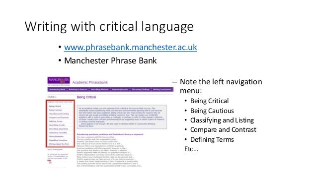 Academic Phrasebank | Explaining causality - Academic Phrasebank