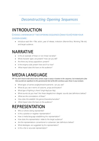 Deconstructing an opening sequence | PDF