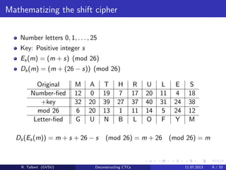 Deconstructing Columnar Transposition Ciphers | PDF