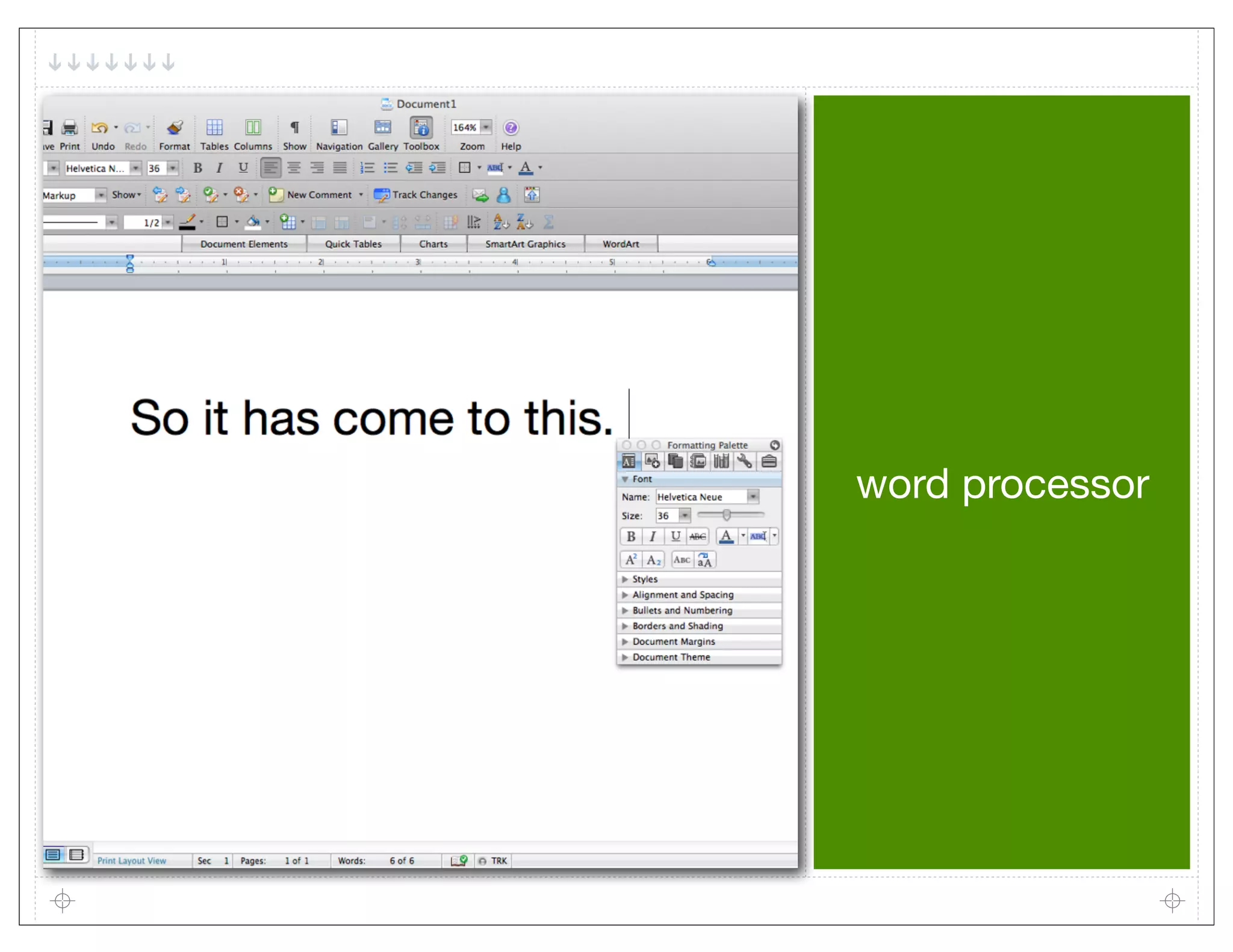 word processor
 