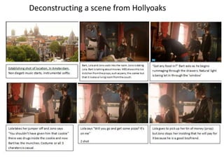 Deconstructing a scene from Hollyoaks
 
