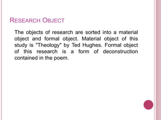 Deconstruction | PPT