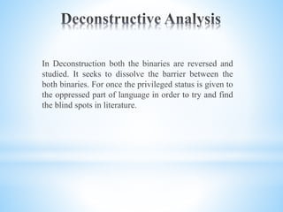 Deconstruction | PPTX