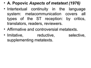 deconstruction and its views on translation | PPT