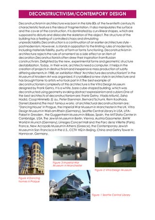 Deconstructivism | DOCX