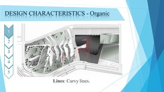 DESIGN CHARACTERISTICS - Organic
Lines: Curvy lines.
1
2
3
4
5
 