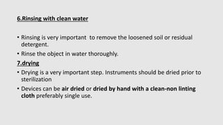 DECONTAMINATION AND Sterilization OF INSTRUMENTS.pptx