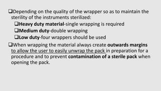 Wrap Quality Protocol.pdf DECONTAMINATION AND Sterilization OF INSTRUMENTS.pptx