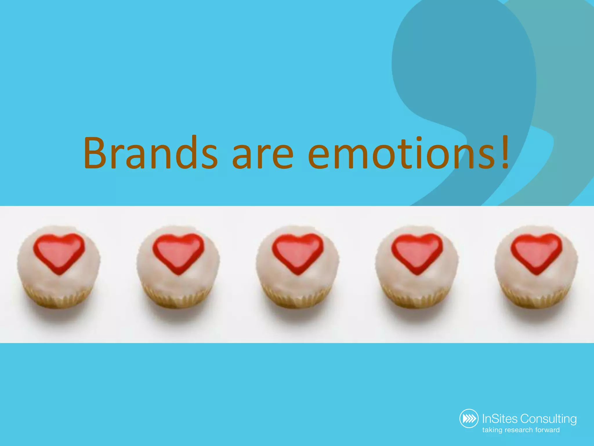 Brands are emotions!
