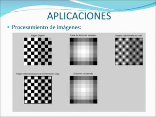 Procesamiento de imágenes : APLICACIONES 
