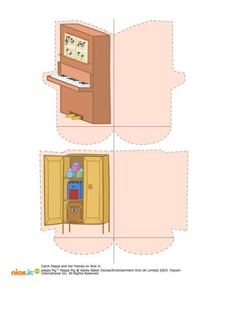 Decoración de la Casa de Peppa