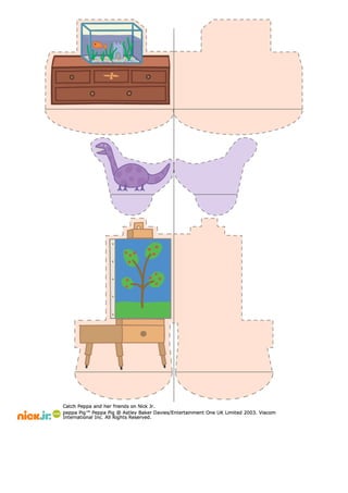 Decoración de la Casa de Peppa