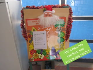 Até a ementa 
recebeu um 
visual renovado! 
 